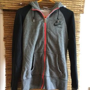 Juniors Nike Zip Up Hoodie Juniors Size Large